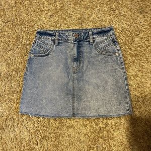 WILD FABLE womens light blue Jean skirt
